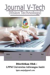 					View Vol. 7 No. 2 (2024): JOURNAL V-TECH (VISION TECHNOLOGY)
				