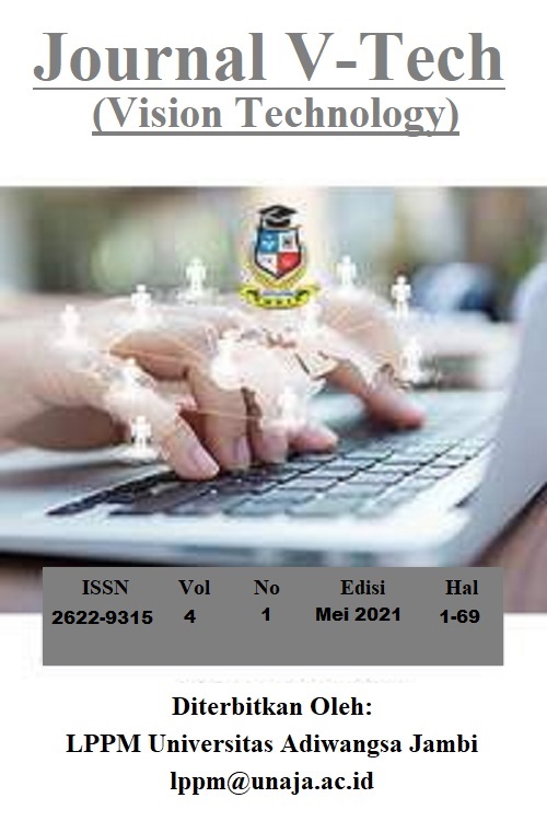 					View Vol. 4 No. 1 (2021): JOURNAL V-TECH (VISION TECHNOLOGY)
				