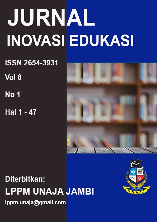 					View Vol. 8 No. 1 (2025): JURNAL INOVASI EDUKASI
				